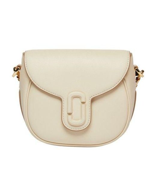Marc Jacobs The J Marc Small Saddle Bag in Natural | Lyst