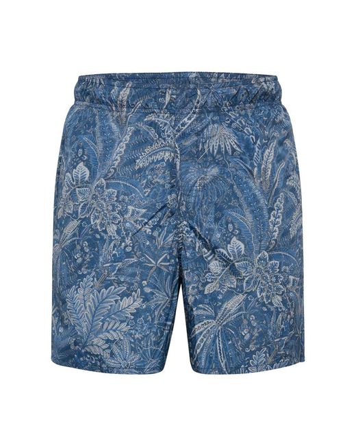 A.P.C. Blue Forrest Shorts for men