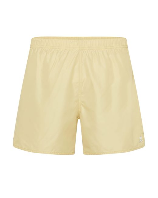 Courreges Yellow Swim Shorts for men