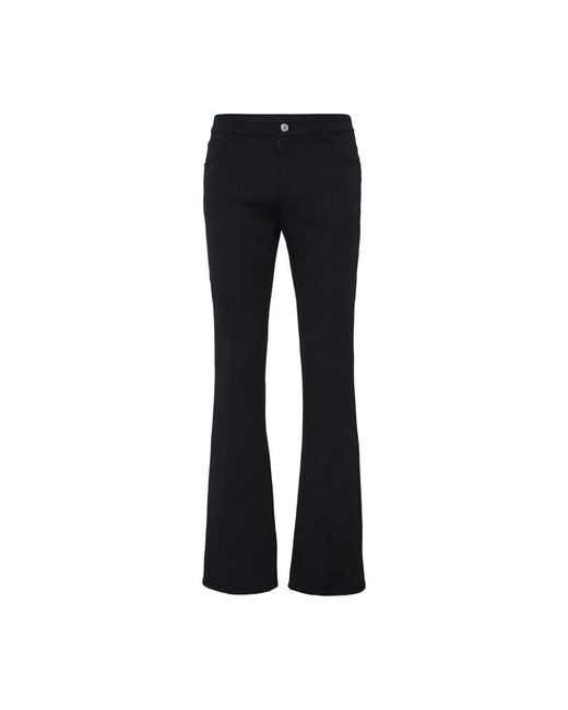 Courreges Signature 70 S Will Bootcut Pants in Black for Men Lyst UK