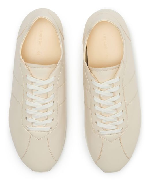The Row Natural Mica Sneakers