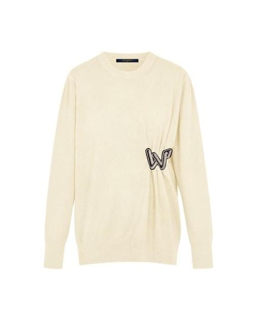Louis Vuitton White Multicolor Monogram Sweatshirt