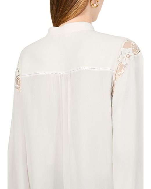 Chloé White Long Sleeved Blouse