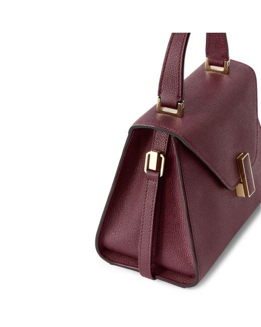 Valextra Purple Mini-Tasche Iside