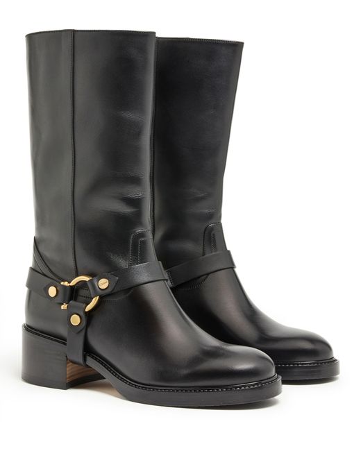 Chloé Black Stiefel Dakota