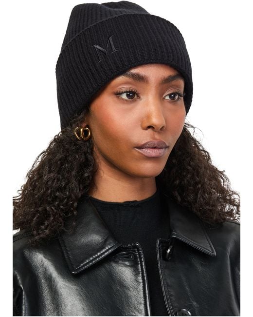 Max Mara Mm Retina Beanie in Black | Lyst display picture 1