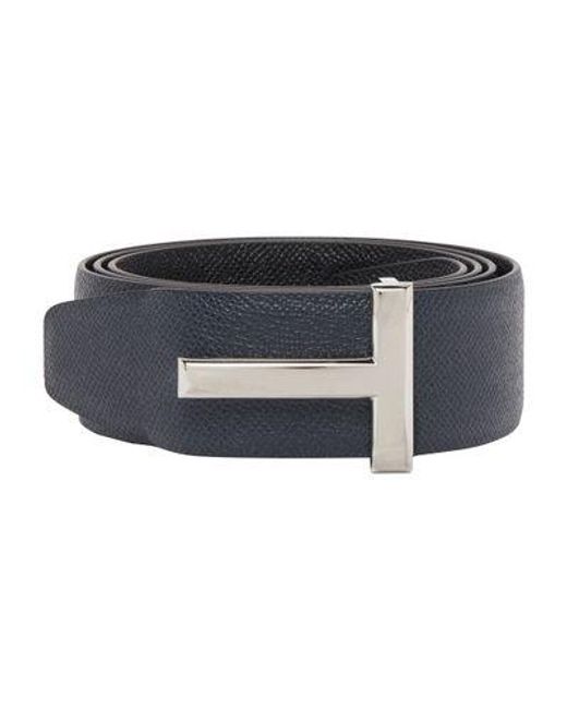 Tom Ford Blue 4 Cm Belt for men