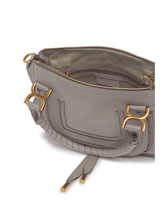 Chloé Gray Marcie Hand-Held/Shoulder Bag