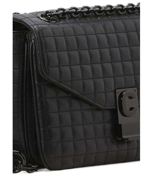 Medium c bag in quilted calfskin clearance