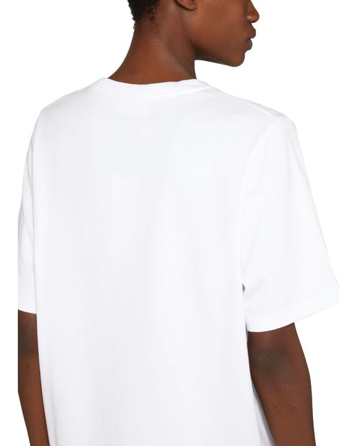 Maison Kitsuné White Bold Fox Head Patch Comfort T-shirt