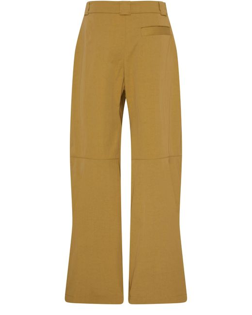 Pantalon jambes larges Lemaire en coloris Yellow