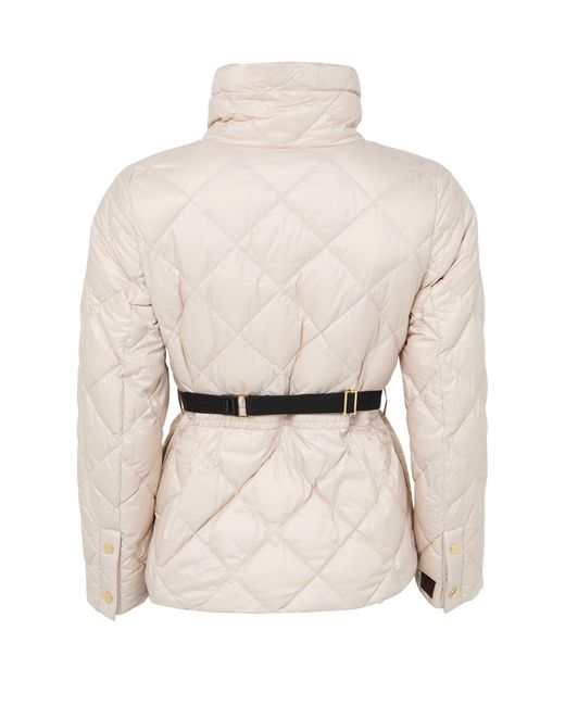 Max Mara Natural Zip-Up Puffer Jacket