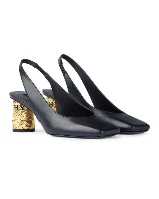 Givenchy Blue Tape Slingback Pumps