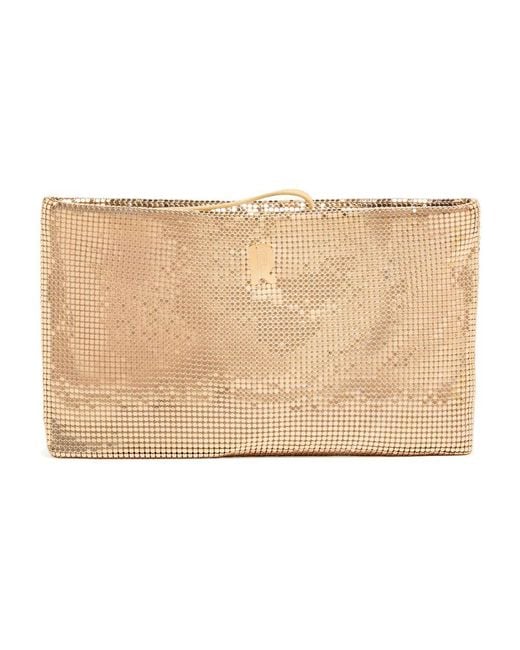 Rabanne Natural Clutch