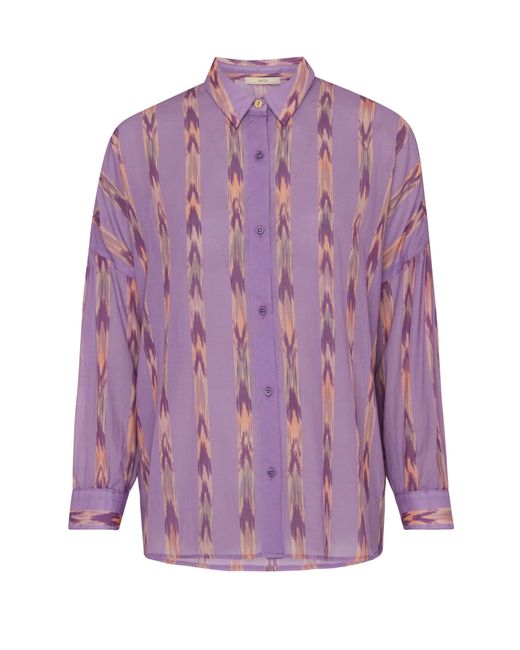 Sessun Purple Hanano Shirt