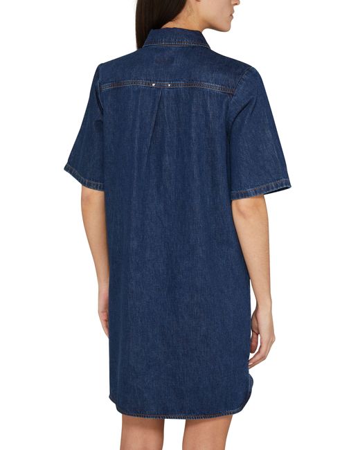 A.P.C. Blue Venice Shirtkleid aus Denim