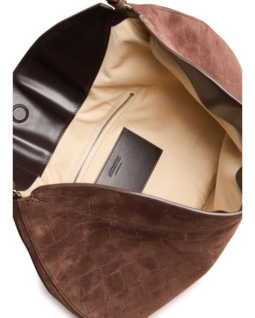 Jacquemus Brown Tasche The Calisso Rond
