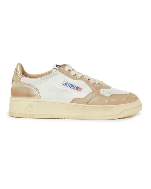 Autry White Super Vintage Sneakers