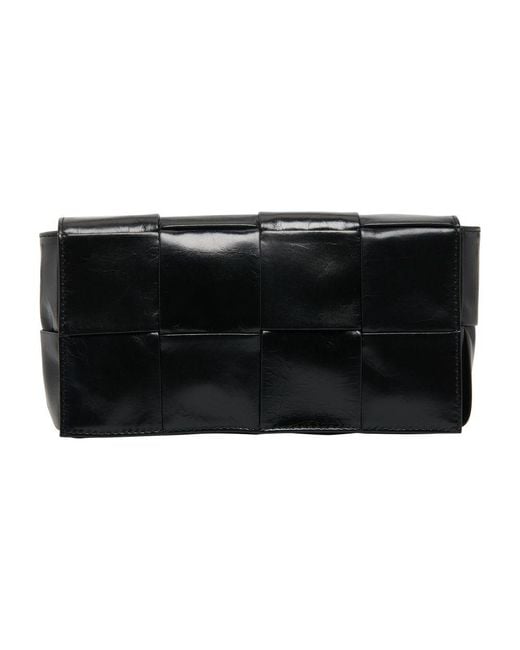 Bottega Veneta Black Padded Tech Cassette Belt Bag for men