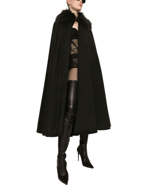 Dolce & Gabbana Black Lace Bodysuit