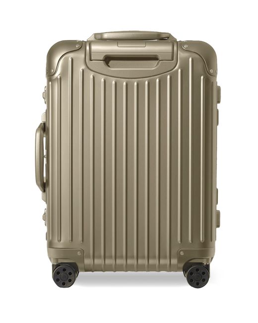 ランマル　RIMOWA Original Cabin S ゴールド 34L RIMOWA Original Classic Cabin Luggage in Green for Men | Lyst