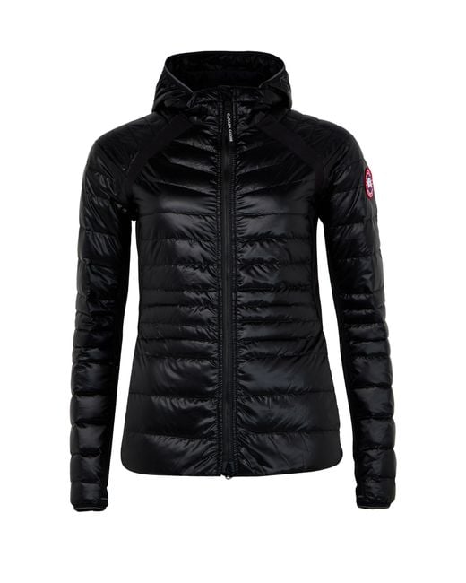 Canada Goose Womens Black Hybridge Lite Hoody