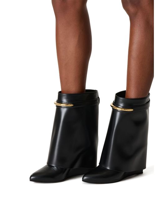 Givenchy Black Stiefeletten Shark
