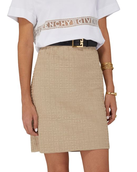 Givenchy Natural Pencil Skirt