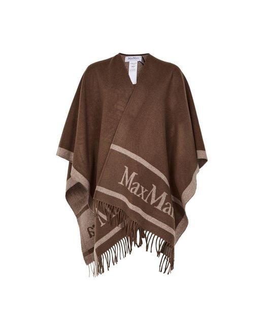 Max Mara Brown Cape Hilde