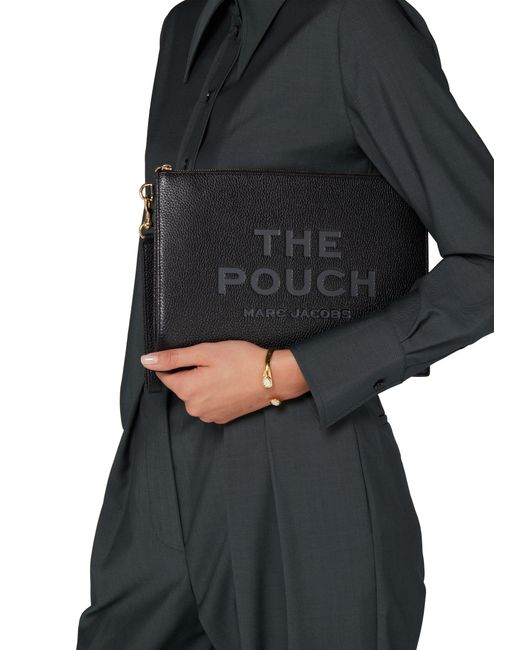 Marc Jacobs Black Clutch The Large Pouch