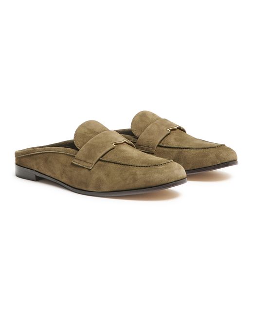 Max Mara Brown Mokassin-Mules