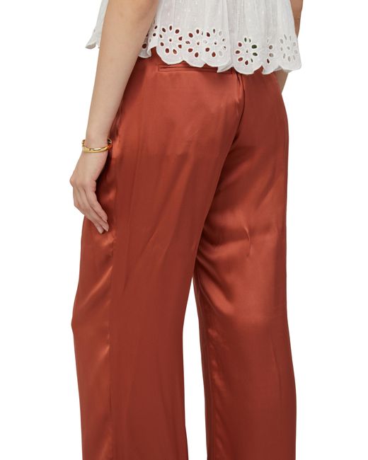 Anine Bing Red Carrie Pant