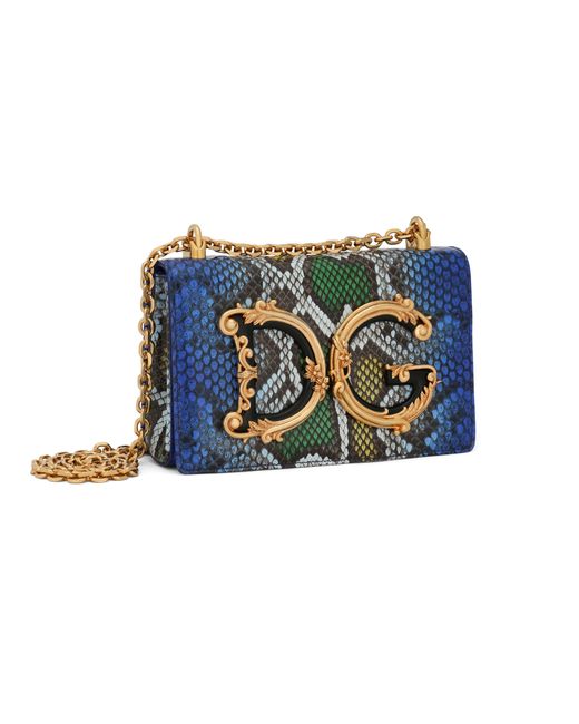 Dolce & Gabbana Multicolor Medium Dg Girls Shoulder Bag