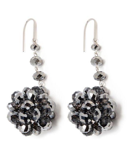 Isabel Marant Black Ohrringe Mit Anhänger