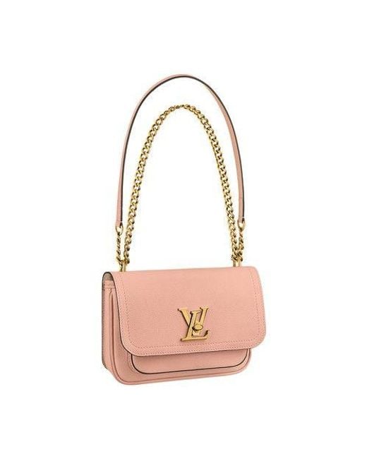 Louis Vuitton Pink Lockme Chain Bag
