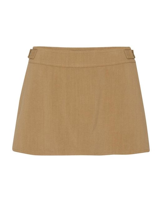 Loewe Natural Short Skirt