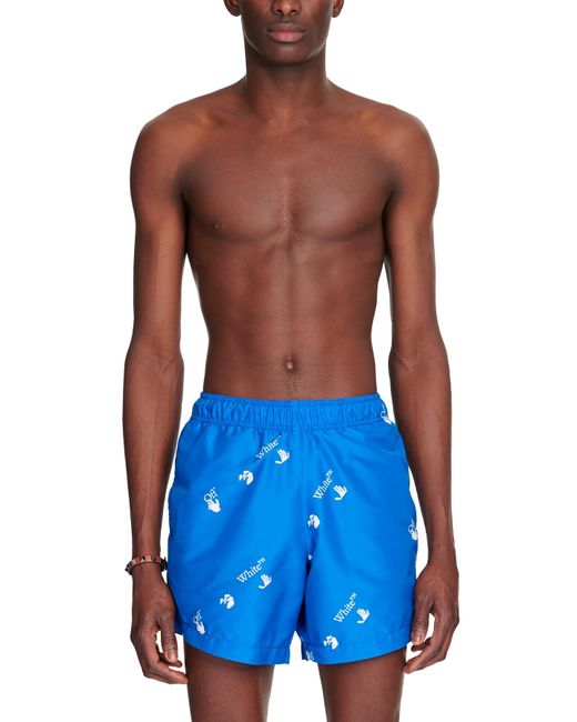 short de bain off white