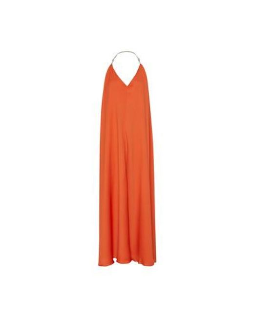 Anna October Orange Bellini Maxi Dress