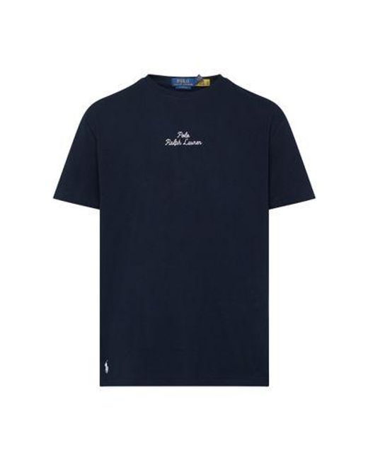 Polo Ralph Lauren Blue Short-sleeved T-shirt for men