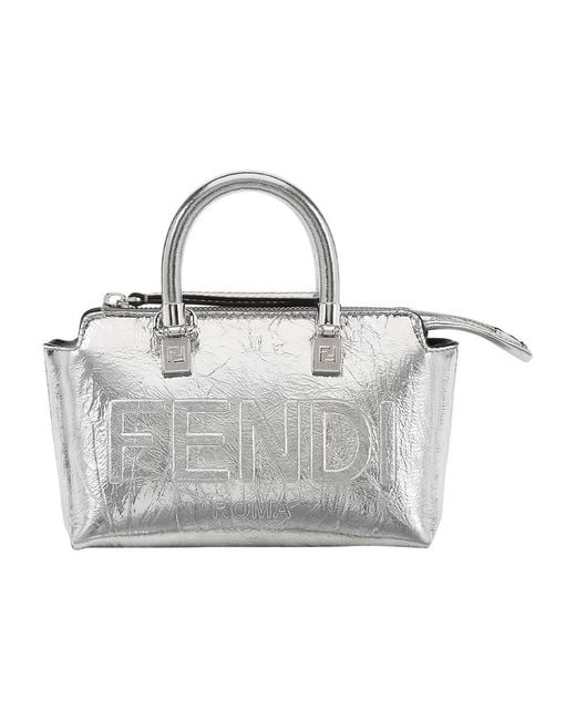 Fendi Gray By The Way Mini Bag