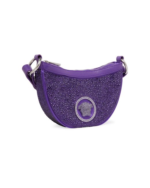 Versace Purple Mini Shoulder Bag