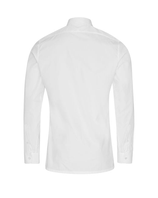 Givenchy Popeline-Hemd in White für Herren