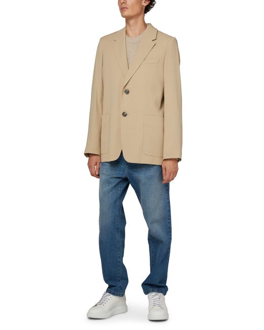 AMI Natural Two Buttons Jacket for men