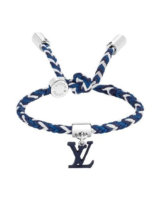 Bracelet Friendship Louis Vuitton pour homme en coloris Blue
