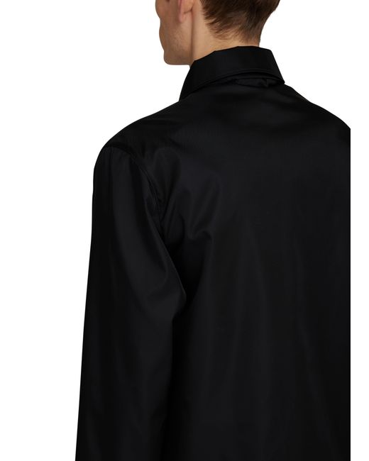 Veste en Re-Nylon Prada pour homme en coloris Black