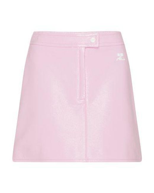 Courreges Pink Mini Skirt