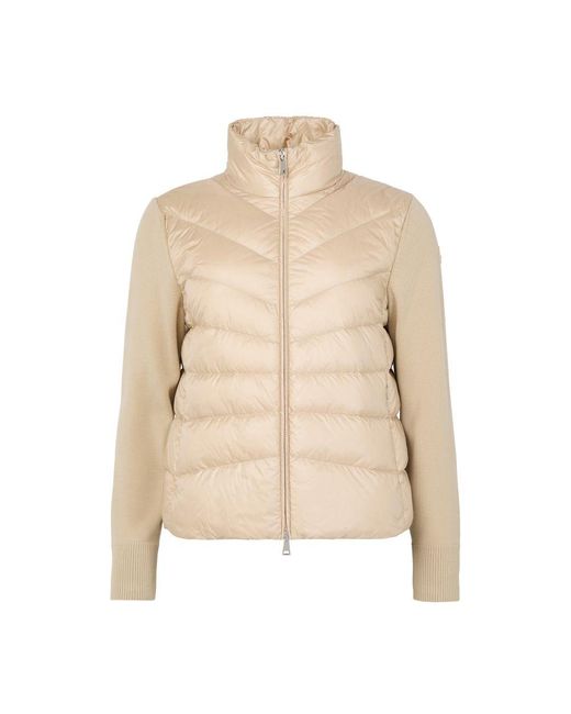 Moncler Natural Bi-Material Jacket