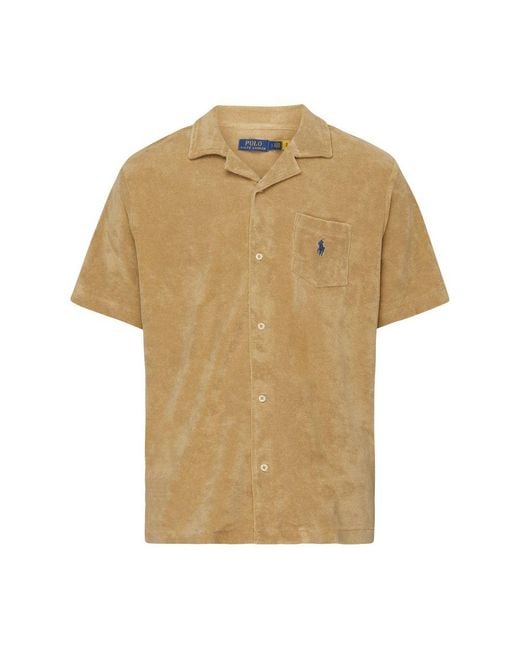 Polo Ralph Lauren Natural Short-Sleeved Shirt for men