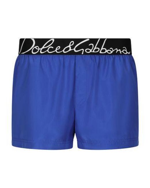 Dolce & Gabbana Blue Beachwear for men