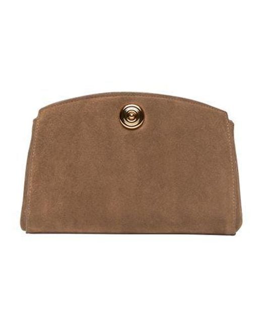 Liffner Brown Clutch Pushlock
